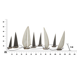 PANNEAU EN FER REGATA CM 119X3X51