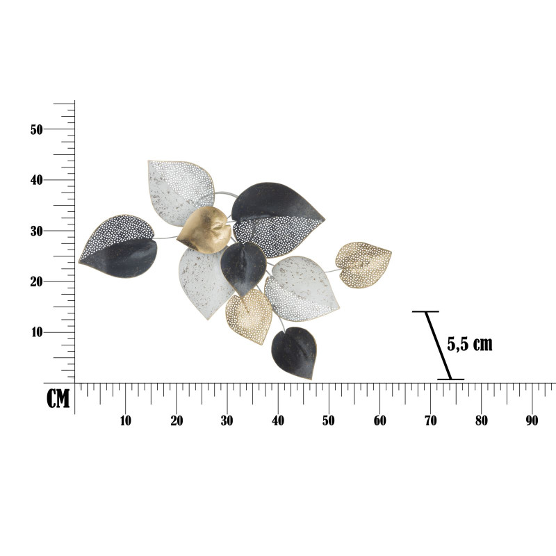 PANNEAU DE FER DEMI-FEUILLE -B- CM 62,5X5,5X40