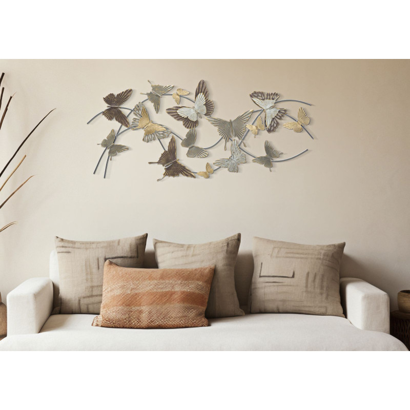 PANNEAU FER INTELLIGENT PAPILLON 118X3X52 CM