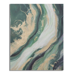 PEINTURE SUR TOILE VERDURE...