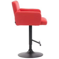 Tabouret de bar Los Angeles rouge