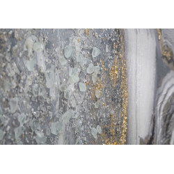PEINTURE SUR TOILE GROTTE CM 120X3,8X60