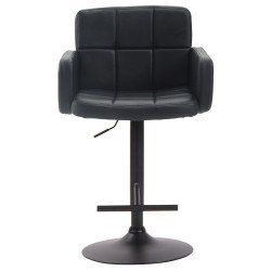 Tabouret de bar Los Angeles noir