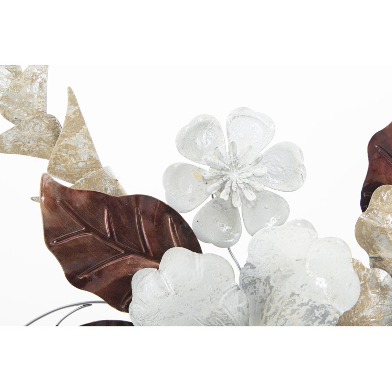 PANNEAU EN FER BOUQUET CM 83X8,5X55
