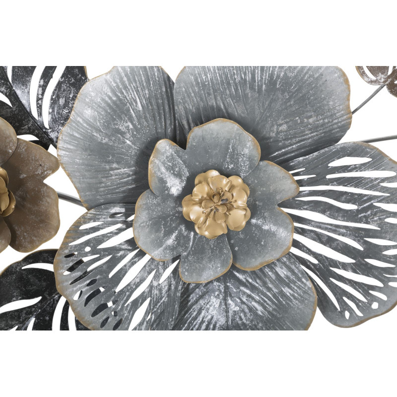 PANNEAU EN FER GRIS -B-CM 84X9,5X48