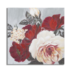 PEINTURE SUR TOILE FLEUR...
