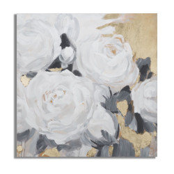 PEINTURE SUR TOILE FLEUR...