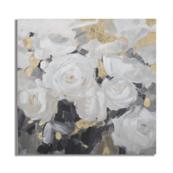 PEINTURE SUR TOILE FLEUR...