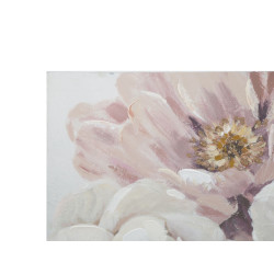 PEINTURE SUR TOILE FLEURS TENDRES CM 100X3,7X80