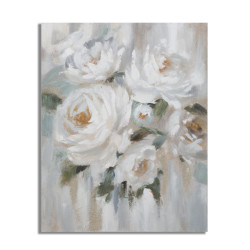 PEINTURE SUR TOILE FLEUR...