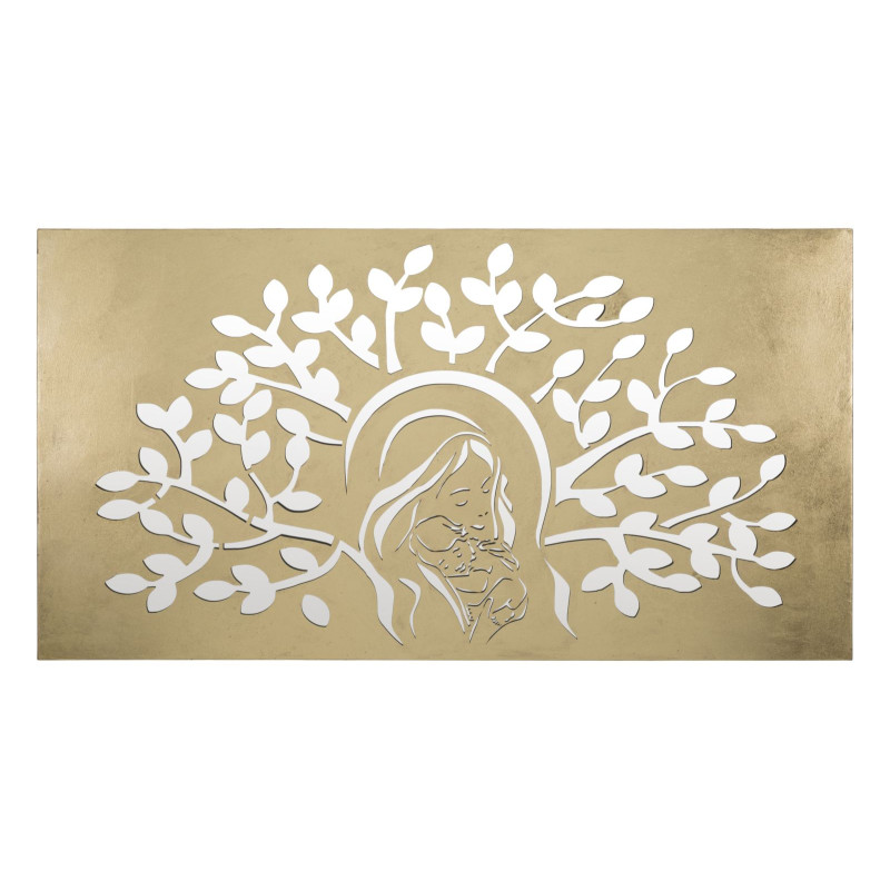 PANNEAU DORÉ DE MATERNITÉ CM 120X2X64