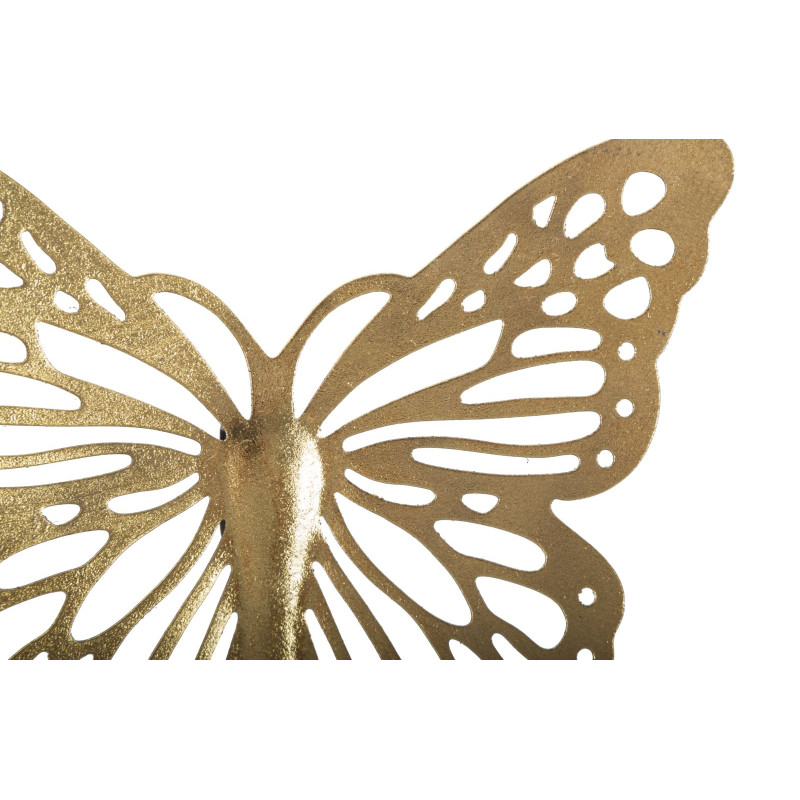 PAPILLONS MURAUX ENSEMBLE 4 PIÈCES CM 35X2X29-25X2X19-20,5X2X16-16X2X12