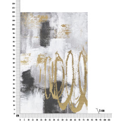 IMPRESSION PEINTE TOTY CM 80X3X120
