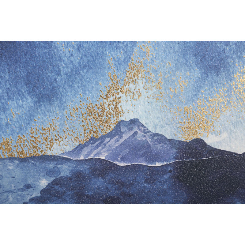 IMPRESSION PEINTE ARBRE DE MONTAGNE CM 80X3X120