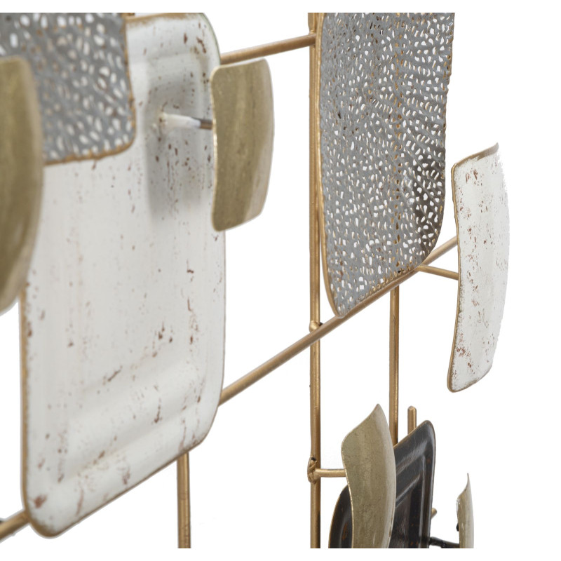 CUBES DE PANNEAU DE FER CM 80X5X80
