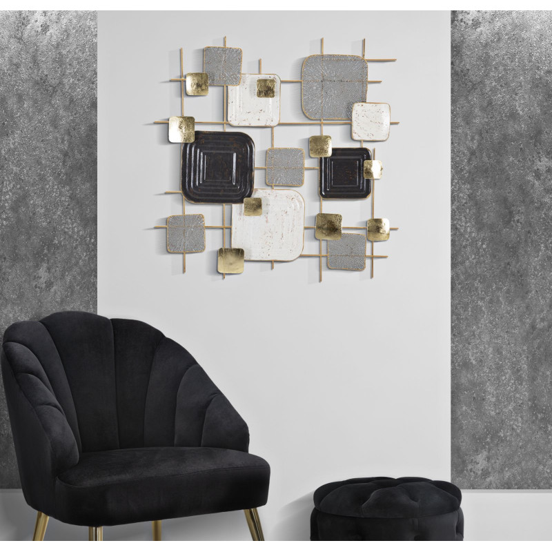 CUBES DE PANNEAU DE FER CM 80X5X80