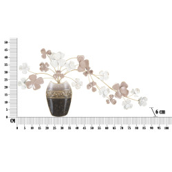 VASE EN PANNEAU DE FER NEUF CM 87,5X6X46