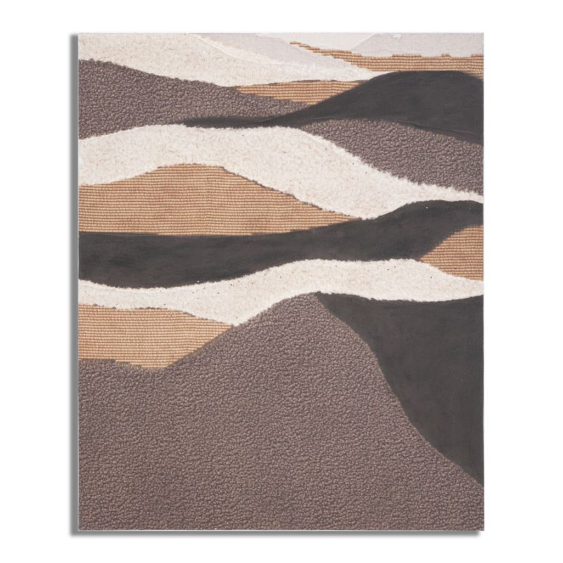 PEINTURE SUR TOILE FONCÉE CM 80X3,7X100