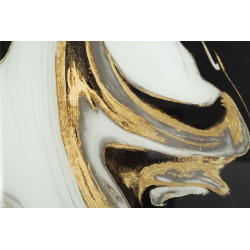 PANNEAU DE VERRE AVEC CADRE FANTÔME CM 80X3,5X120