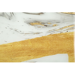 PANNEAU DE VERRE AVEC CADRE FANTÔME CM 80X3,5X120