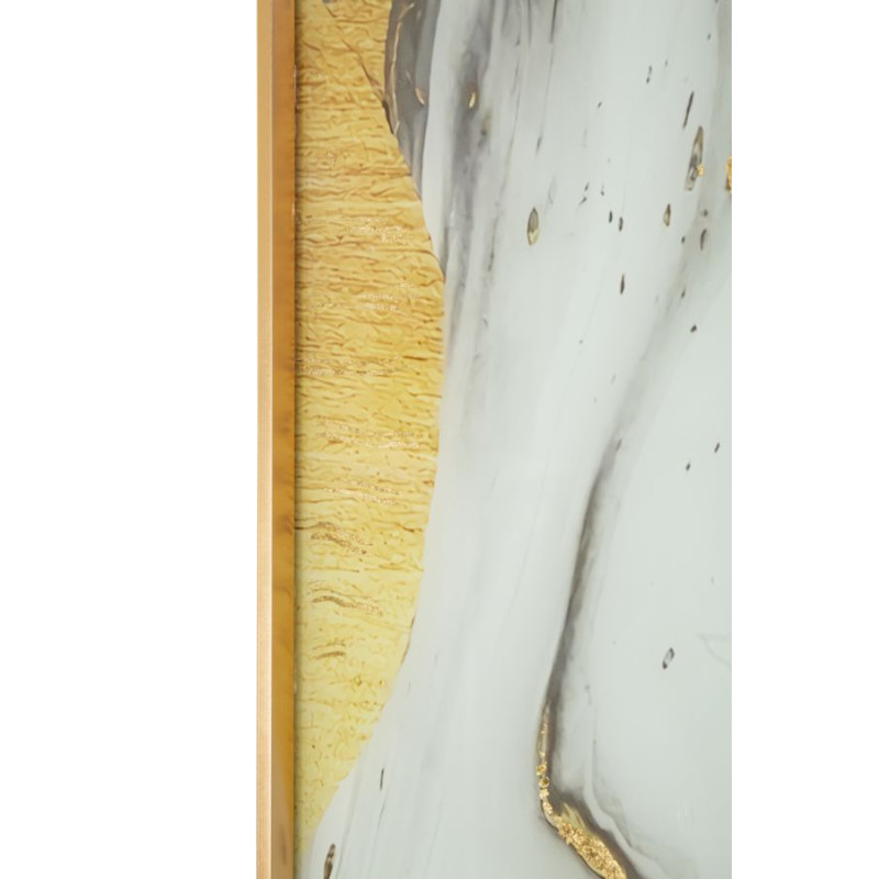 PANNEAU DE VERRE AVEC CADRE FANTÔME CM 80X3,5X120