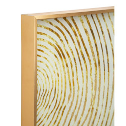 PANNEAU DE VERRE AVEC CADRE EN BOIS CM 60X3,5X90