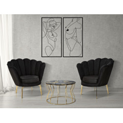 CORPS DE PANNEAU EN FER SIMPLEMENT PAIRE CM 50X1X100