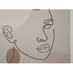 IMPRESSION AVEC CADRE FACE -C- CM 35X2X47