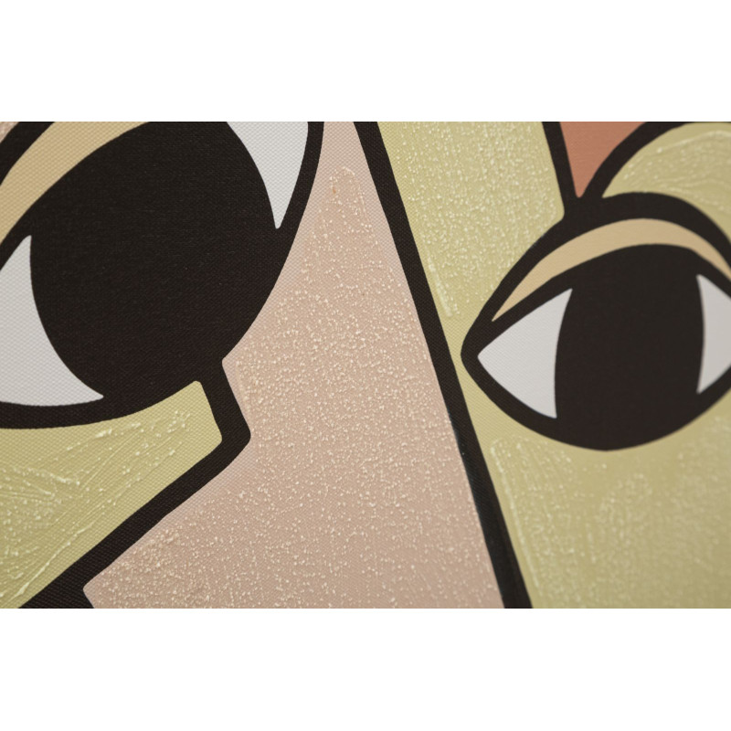SPAMPA PEINTE DOUBLE FACES GRAND -A- CM 80X3X120