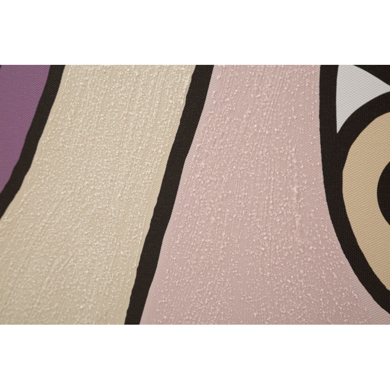 SPAMPA PEINTE DOUBLE FACES GRANDE -B- CM 80X3X120