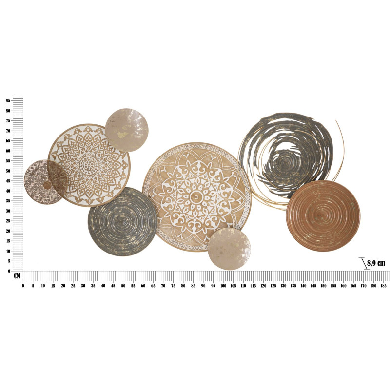 PANNEAU EN FER BOHO CM 167,6X8,9X80,6