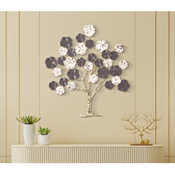 PANNEAU DE FER ARBRE VIOLET CM 73,7X5X80
