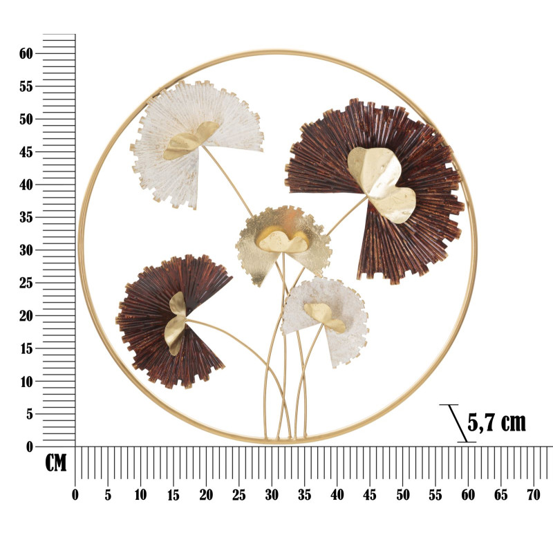 PANNEAU ROND EN FER REDDY CM Ø 61X5,7