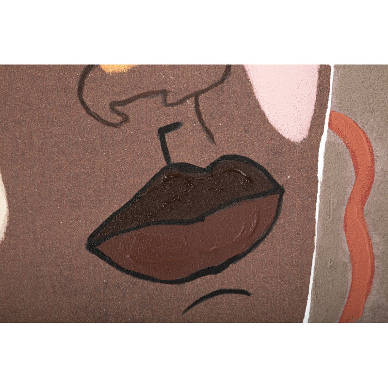 PEINTURE SUR TOILE TRIBALE -A- CM 80X2,8X100