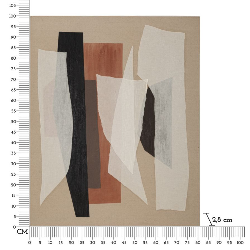 PEINTURE SUR TOILE REDY -B- CM 80X2,8X100