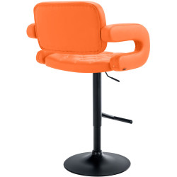 Tabouret de bar Dublin orange