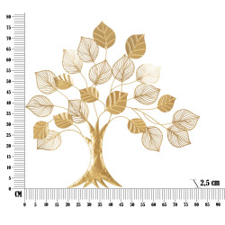 PANNEAU DE FER GOLDY TREE CM 81X2,5X78