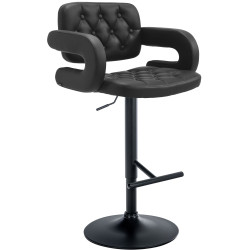 Tabouret de bar Dublin noir