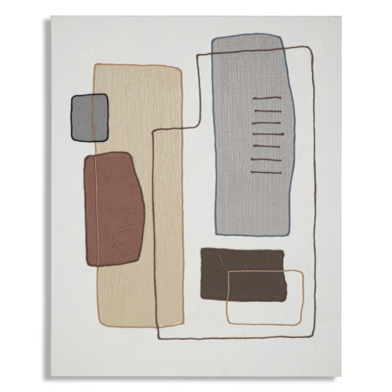 PEINTURE SUR TOILE PEINTURE -B- CM 80X2,8X100