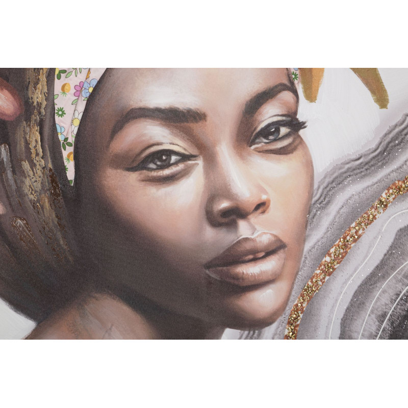 PEINTURE SUR TOILE NAOMI -A- CM 100X3X100