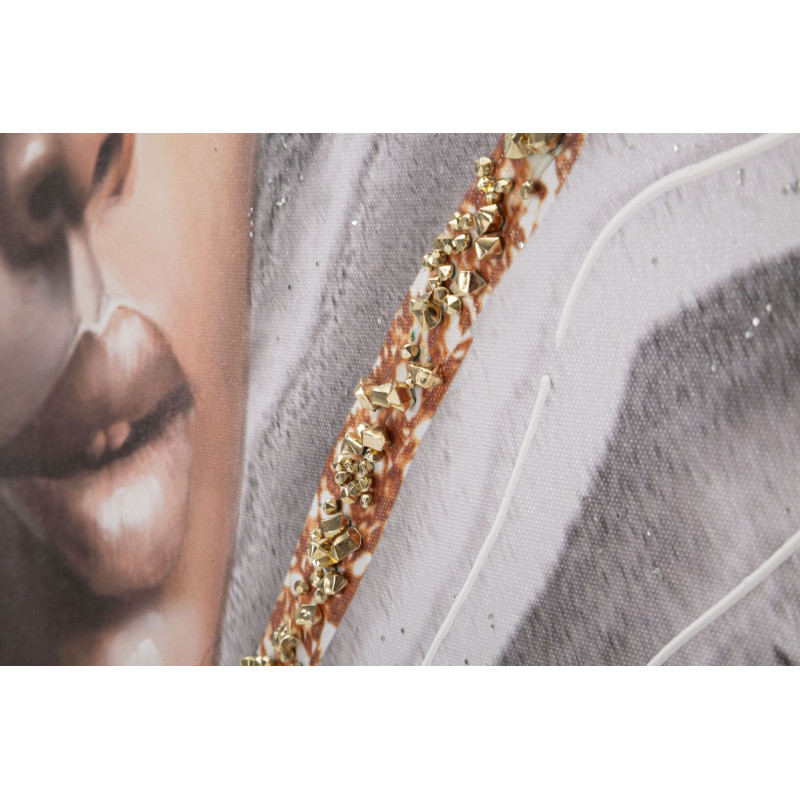 PEINTURE SUR TOILE NAOMI -A- CM 100X3X100