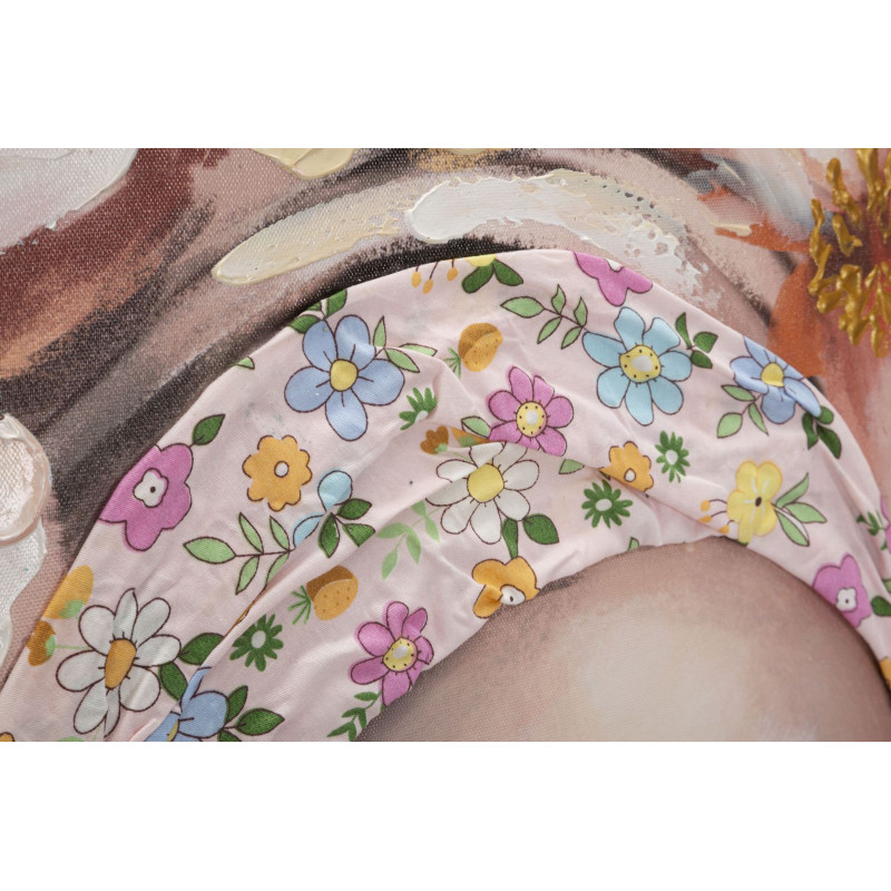 PEINTURE SUR TOILE NAOMI -A- CM 100X3X100