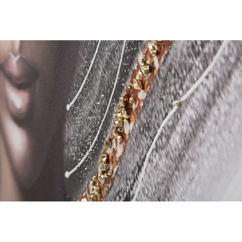 PEINTURE SUR TOILE NAOMI -A- CM 100X3X100