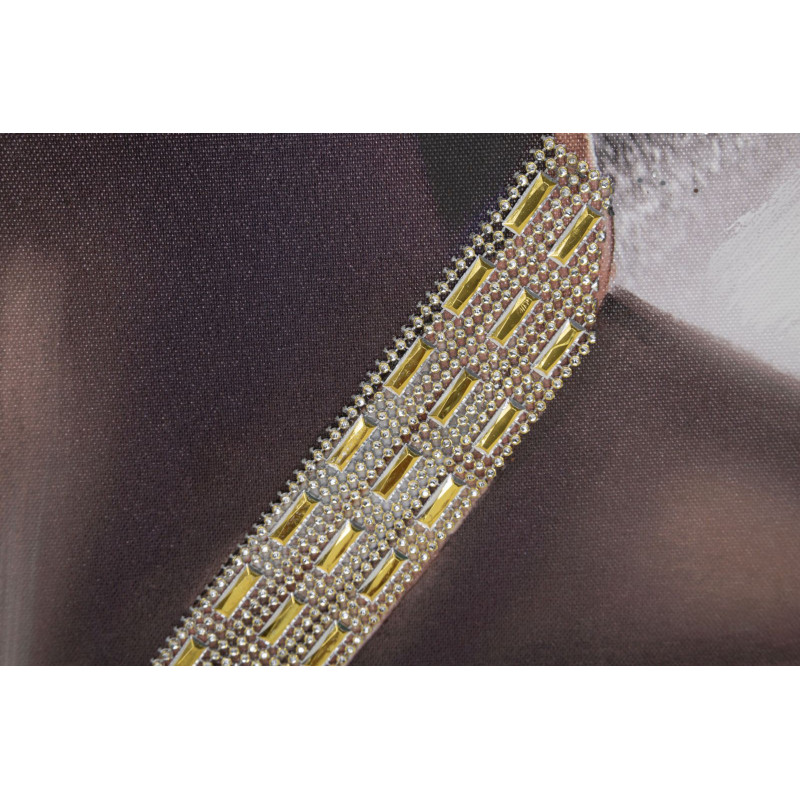 PEINTURE SUR TOILE NAOMI -A- CM 100X3X100