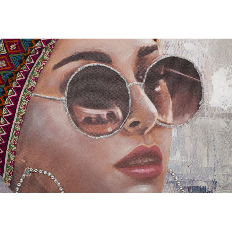 PEINTURE SUR TOILE JENNIFER -A- CM 70X3X100