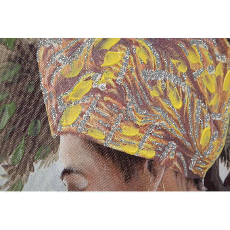 PEINTURE SUR TOILE HORIZONTALE KENDA CM 120X3X90