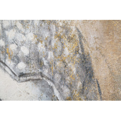 PEINTURE SUR TOILE BOUDDHA LUMIÈRE -B- CM 80X3X120