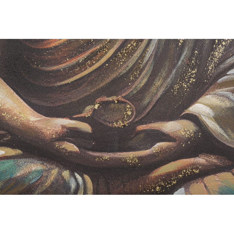 PEINTURE SUR TOILE BOUDDHA -A- 100X3X100 CM