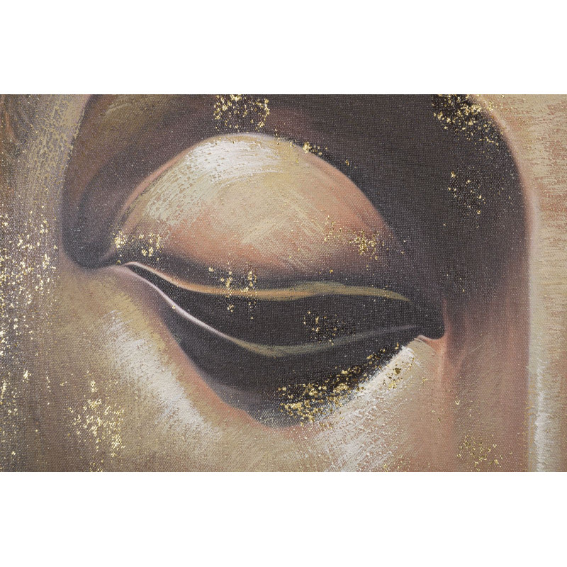 PEINTURE SUR TOILE BOUDDHA -B- 100X3X100 CM