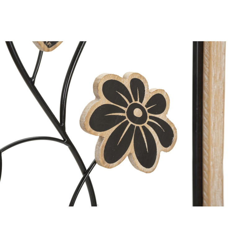 PANNEAU EN FER ET BOIS GIRISH -A- CM 30X2,5X60